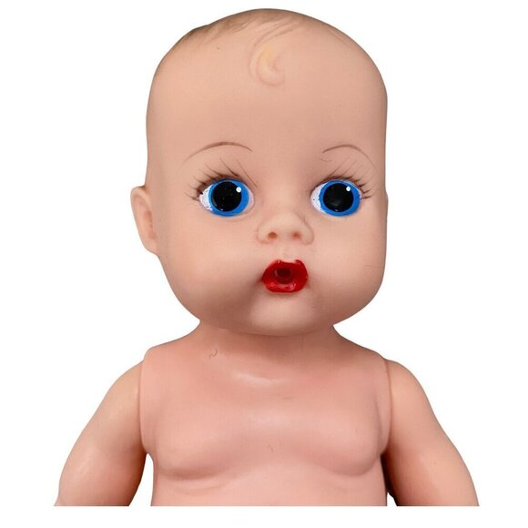 Vintage 1950s Vogue Ginette Baby Doll 8” Soft Vinyl Jointed Limbs Collectible - Picture 1 of 5